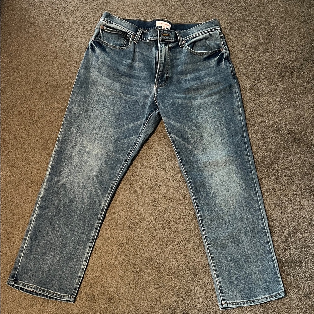 Lucky Brand Men's Straight Blue Jeans